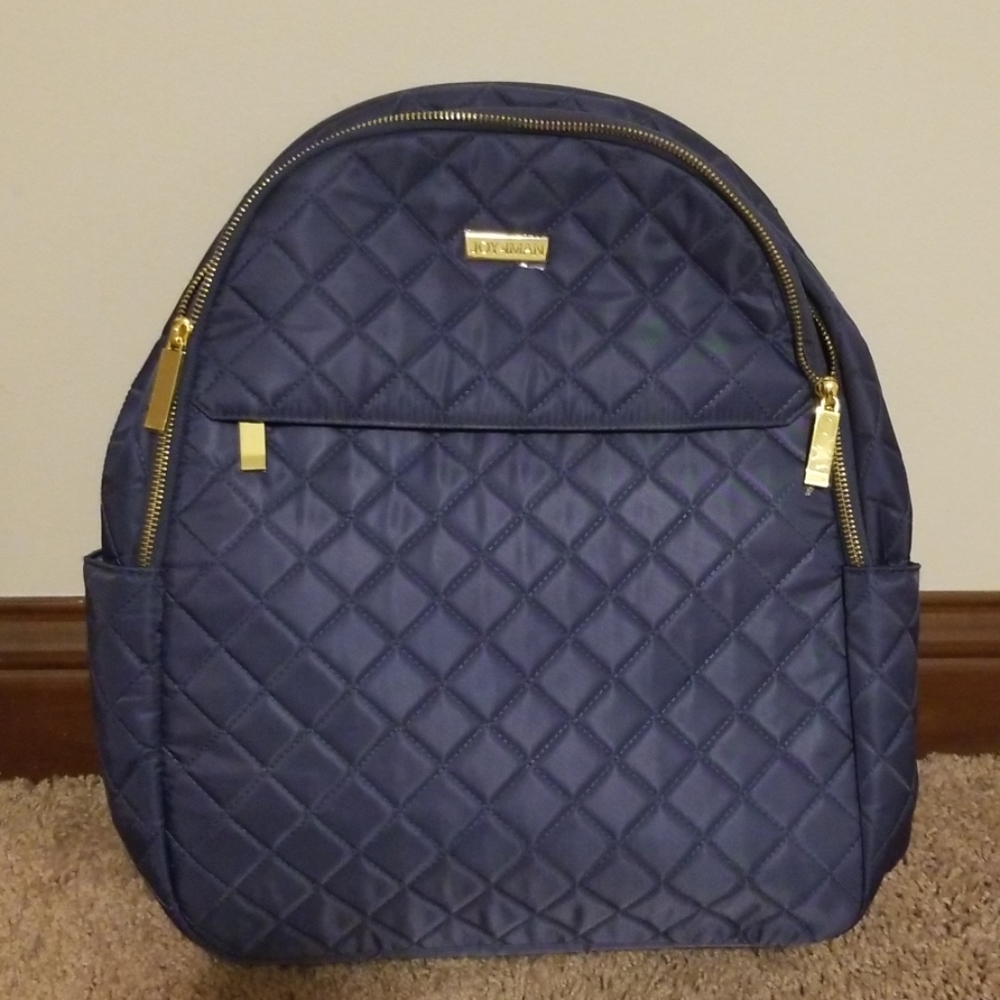 Joy & Iman quilted backpack